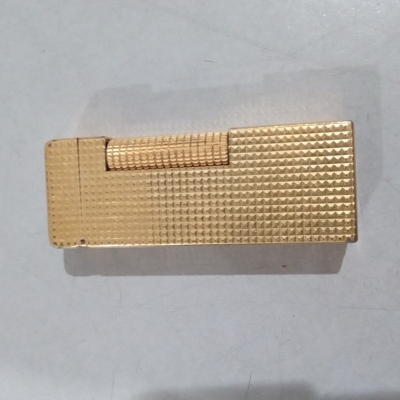 Gold James Bond Cigarette Lighter vintage Dunhill - Picture 2 of 8